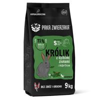 PAKA ZWIERZAKA Puppy Rabbit with wild herbs S - droog hondenvoer - 9kg