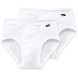 Schiesser 2 stuks Essentials Fine Rib Sports Briefs