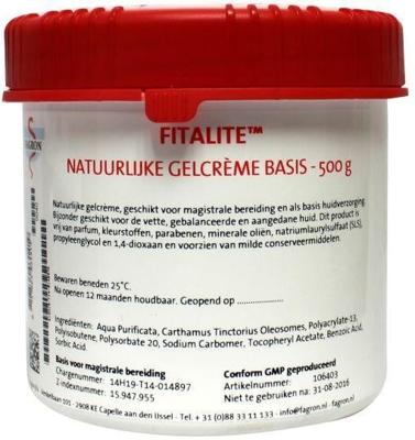Fagron Fitalite gel creme 500 Gram Fagron Fitalite gel creme 500 Gram