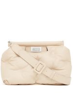 Maison Margiela sac porté épaule Glam Slam médium - Blanc