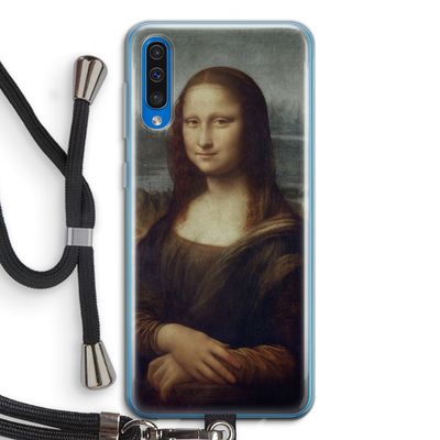 Mona Lisa: Samsung Galaxy A50 Transparant Hoesje met koord