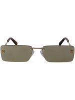 Off-White Eyewear lunettes de soleil Riccione à monture rectangulaire - Or - thumbnail