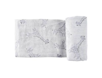 HappyBear Hydrofiele doek - blue giraffe