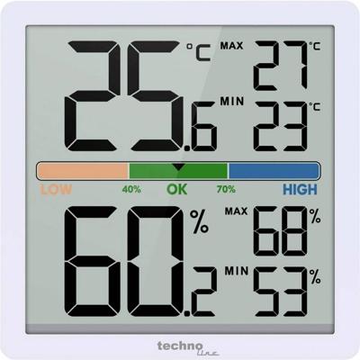 Techno Line Thermo-Hygrostation WS9472 Thermo- en hygrometer