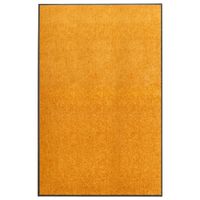 Deurmat wasbaar 120x180 cm oranje - thumbnail