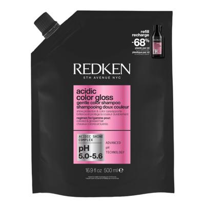 Redken Haircare Acidic Color Gloss Shampoo Refill Pouch 500ml | Voor Gekleurd Haar