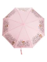 Moschino parapluie à imprimé Teddy Bear - Rose - thumbnail