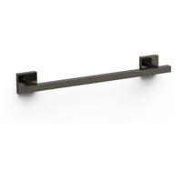 Handdoek rek Banyo | Wandmontage | 40 cm | Enkel | Zwart Metallic
