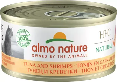 Almo Nature HFC Natural kattenvoer tonijn & garnaal 70g