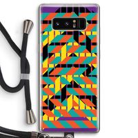 Skew Bee 2: Samsung Galaxy Note 8 Transparant Hoesje met koord