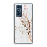 Goud marmer: Oppo Find X3 Neo Transparant Hoesje