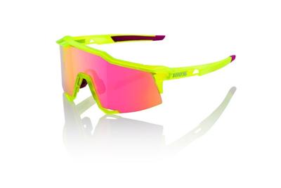 Bril 100% Speedcraft SL - Neon Geel/Roze Bril 100% Speedcraft SL - Neon Geel/Roze