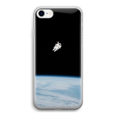 Alone in Space: iPhone SE 2020 Transparant Hoesje