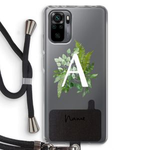 Green Brush: Xiaomi Redmi Note 10 Pro Transparant Hoesje met koord