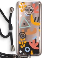 Abstract: Motorola Moto G6 Transparant Hoesje met koord Abstract: Motorola Moto G6 Transparant Hoesje met koord