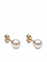 Yoko London puces d'oreilles Classic 7 mm en or 18ct ornées de perles Akoya - thumbnail