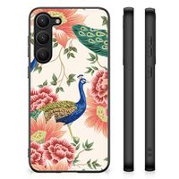 Dierenprint Telefoonhoesje voor Samsung Galaxy S23 Plus Pink Peacock - thumbnail
