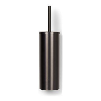 Toiletborstel set Blue Label Vida | Wandmontage | Incl.Wandhouder | Messing | Gunmetal PVD
