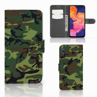 Samsung Galaxy A10 | Telefoon Hoesje | Army Dark