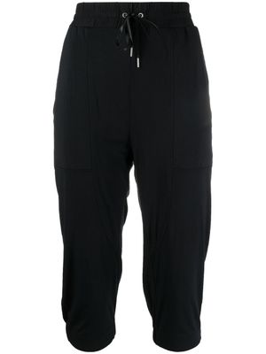Helmut Lang Pre-Owned pantalon court à lien de resserrage (années 1990) - Noir