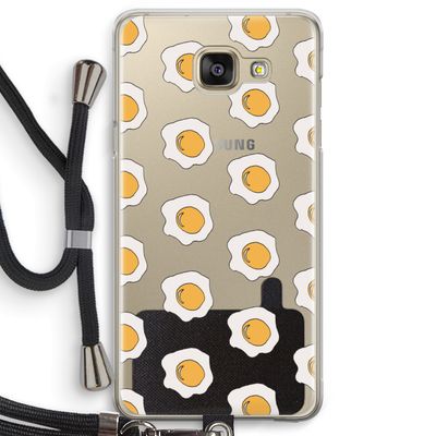 Bacon to my eggs #1: Samsung Galaxy A5 (2016) Transparant Hoesje met koord