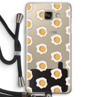 Bacon to my eggs #1: Samsung Galaxy A5 (2016) Transparant Hoesje met koord