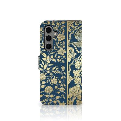 Samsung Galaxy S24 FE Hoesje Beige Flowers