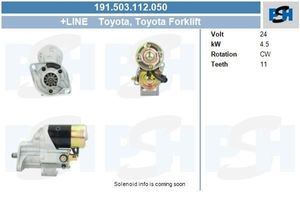 Startmotor Toyota 4.5 kw 191503112050