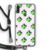 8-bit N°10: Samsung Galaxy A11 Transparant Hoesje met koord