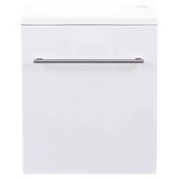 Differnz Tight onderkast met wastafel | wit | 40 x 22 x 48 cm