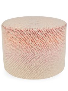 Missoni Home pouf cylindrique Brouges à motif zig-zag