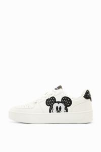 Sneakers met studs en Mickey Mouse - WHITE - 38