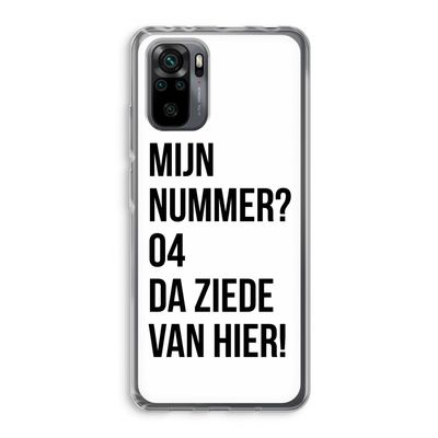 Da ziede van hier: Xiaomi Redmi Note 10 Pro Transparant Hoesje