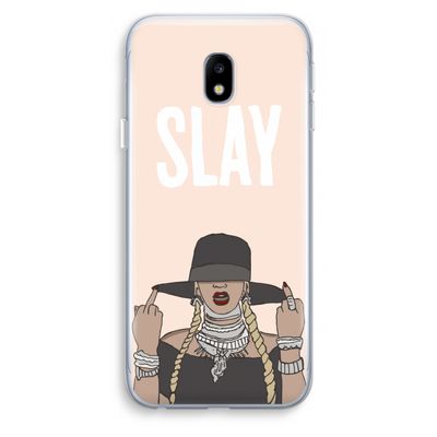 Slay All Day: Samsung Galaxy J3 (2017) Transparant Hoesje