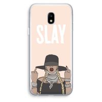 Slay All Day: Samsung Galaxy J3 (2017) Transparant Hoesje