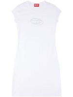 Diesel D-Angiel cut-out T-shirt minidress - Blanc