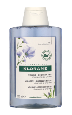 Klorane Volume Shampoo With Organic Flax 200 ml