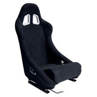 Sportstoel 'BH' - Zwart - Vaste rugleuning - incl. sledes SS83Z
