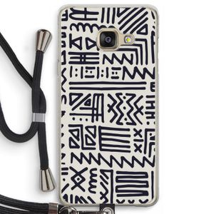 Marrakech print: Samsung Galaxy A3 (2016) Transparant Hoesje met koord
