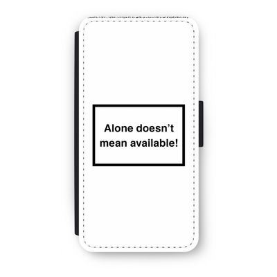 Alone: iPhone 8 Plus Flip Hoesje