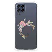 Samsung Galaxy M53 Stevig Bumper Hoesje Boho Text - thumbnail