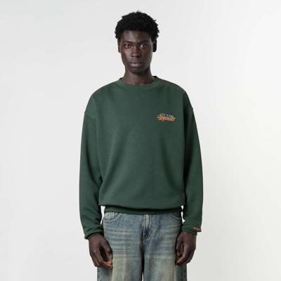 Quotrell Futura Crewneck Sw004 Trui 9852 Petrol/orange