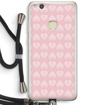 Ass 'n Titties: Huawei Ascend P10 Lite Transparant Hoesje met koord
