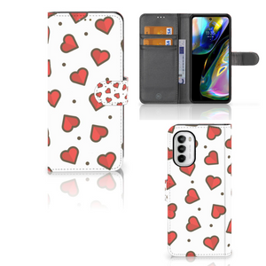 Motorola Moto G52 | Moto G82 Telefoon Hoesje Hearts