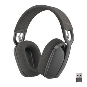 Logitech Zone Vibe 125 Headset Draadloos Hoofdband Kantoor/callcenter Bluetooth Grafiet