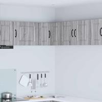 Keukenkast met plank Grijs Sonoma 57 x 57 x 40 cm Bewerkt hout