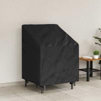Tuinstoelhoes Zwart 75 x 78 x 65 / 100 cm 600D Oxford Stof