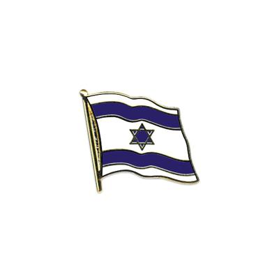 Supporters Pin broche speldje vlag Israel - 20 mm - metaal - feestartikelen