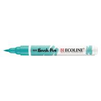 Brushpen Talens Ecoline turquoiseblauw