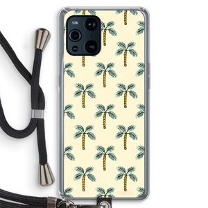 Paradise: Oppo Find X3 Pro Transparant Hoesje met koord